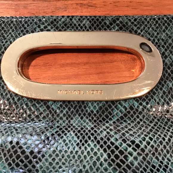 Michael Kors Snakeskin Purse - Picture 2 of 7